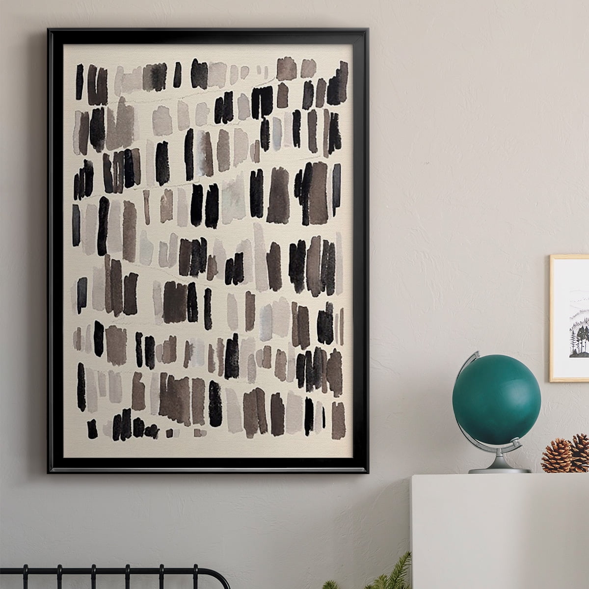 Chalk and Flint I Premium Framed Print, in Gold, Black, or Silver - Ready to Hang