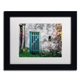 thumbnail image 2 of Trademark Fine Art "The Old Wooden Door" Canvas Art by Philippe Sainte-Laudy White Matte, Black Frame, 2 of 5