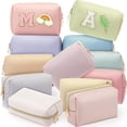 thumbnail image 1 of Set de bolsas de maquillaje Kigeli, bolsas de nailon para cosméticos, impermeables, 12 unidades, 1 of 7