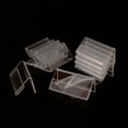 thumbnail image 5 of 50Pcs Clear Signage Card Holder Poster Holder Plastic Mini Label Holder Acrylic Card Display Stand 2x4cm,50 * desk card,Transparent, 5 of 7