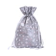thumbnail image 2 of Workhe Christmas Candy Bag Drawstring Cookie Snacks Wrapping Packing Drawstring Gift Bag Pouch Xmas Printed Party Gift M, 2 of 9