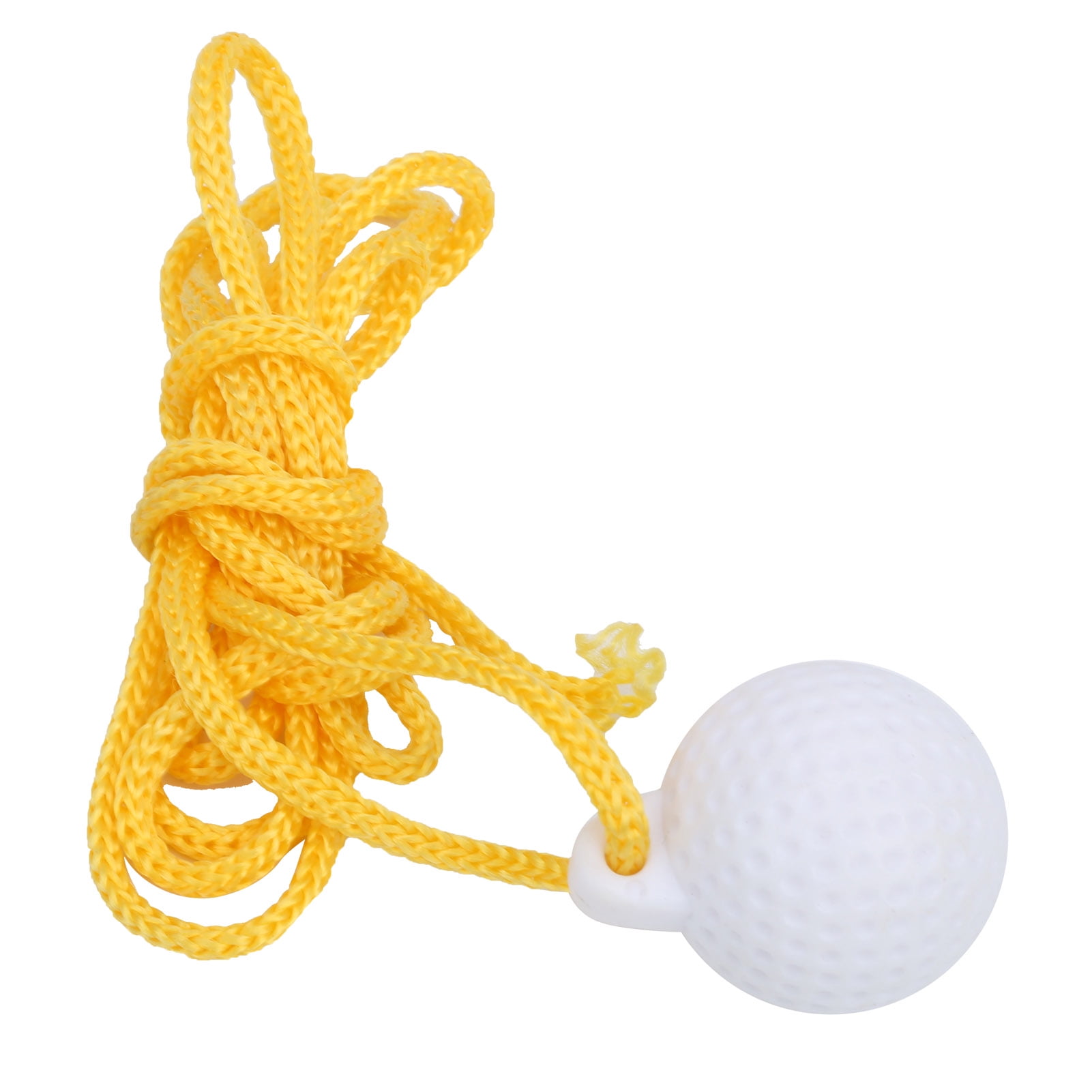 Yajisi Pocket Durable Golf Swing Practice Ball with String for Beginner Golf Training Aids Equipment, 10 inches / 25.4 cm High Stability Alignment Rope Ball