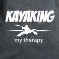 thumbnail image 3 of CafePress - Kayaking My Therapy Women's Dark T Shirt - Women's Traditional Fit Dark T-Shirt, 3 of 4