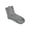 Gray, variant on Jamicy Crew Socks for Women Soft Solid Color Mid-Cut Socks for Women Winter Thickened Warmth Home Warmth New Year Socks