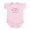 Petal Pink, variant on CafePress - Brooklyn Mommy's Princess Infant Bodysuit - Baby Light Bodysuit, Size Newborn - 24 Months