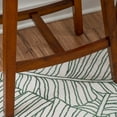 thumbnail image 4 of Linon Condal 26" Backless Wood Saddle Counter Stool, Set of 2, Walnut, 4 of 9