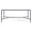 Black, variant on SAFAVIEH Couture Jessa Contemporary Metal Coffee Table, Silver