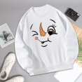 thumbnail image 1 of Sudadera para mujer con cuello redondo, sudadera, sudadera, ropa deportiva, camisetas de manga larga para pesca, trabajo diario, primavera , SG, 1 of 10