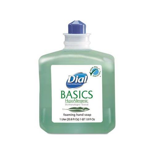 Dial DIA 06060 Basics Foaming Hand Soap Refill, 1000 mL, Honeysuckle