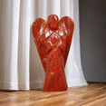 thumbnail image 7 of 2" Red Jasper Angel, Crystal Angel, Red Jasper, Carved Angel, 100% Genuine Spiritual Healing Crystal, Mineral Stone, Jasper Angel Figurine,Gift, 7 of 7