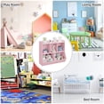 thumbnail image 2 of Librero infantil de 2 niveles con compartimentos abiertos, estructura de madera resistente y diseño compacto, perfecto para libros, juguetes y artículos infantiles, color predeterminado, 2 of 8
