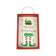 thumbnail image 1 of Heliisoer Christmas Decorations Wooden Christmas Tree Pendant Hanging, 1 of 1