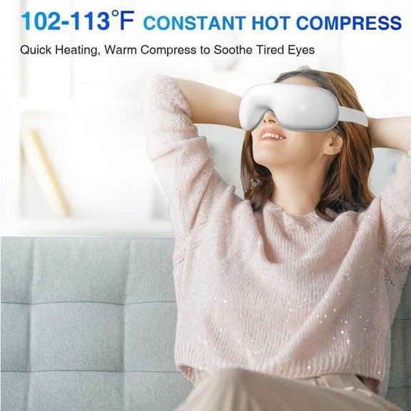 Sleep Mask, Super Soft Eye Masks with Adjustable Strap, Lightweight Comfortable Blindfold,Perfect Blocks Light for Men Women