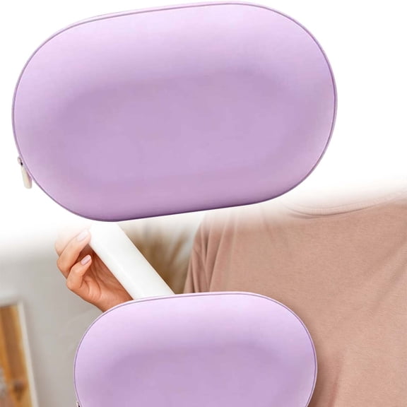 Soft Silicone Travel Makeup Bag,7.48X4.72" Waterproof Portable Oval Pouch, Zipper Washable Toiletry Organizer, Lightweight Skincare Storage Case for Travel, Bathroom Daily Storage Use