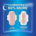 thumbnail image 3 of Always Infinity Size 5 Extra Heavy Overnight Sanitary Pads With Wings Unscented -- 22 Pads, 3 of 5