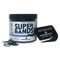 thumbnail image 1 of Bandas elásticas para productos saludables para el cuidado del cabello Super Bands Black, 1 of 2