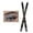 N, variant on Three-In-One Eyeliner Sleeping Silkworm Eyeshadow Pencil Lip Pencil 1# Black - 3In1 Eyeliner Pen Lying Silkworm Eye Shadow Pen Lip Liner Gel Eyeliner Shimmer Long Lasting Waterproo Makeup Organizers