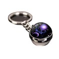 thumbnail image 1 of Minnieouse Llaveros Moda moderna Simple Cielo estrellado Llavero de metal Tiempo Piedra Bola de cristal Arte Colgante de doble cara Accesorios Ropa, zapatos y accesorios Miscelánea Libra, 1 of 6