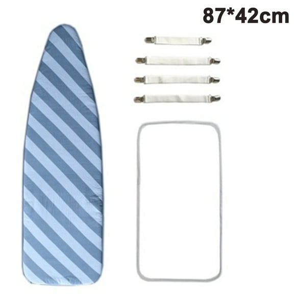 Mini Ironing Board Cover with Iron Cover and Extra Thick Pad,Resists Scorching and Staining