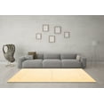 thumbnail image 3 of Ahgly Company Indoor Rectangle Solid Brown Modern Area Rugs, 7' x 9', 3 of 4