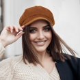 thumbnail image 5 of Women's Newsboy Hats Fashion Vintage 8 Panels Visor Beret Cabbie Cap Ladies Paperboy Cap, 5 of 6
