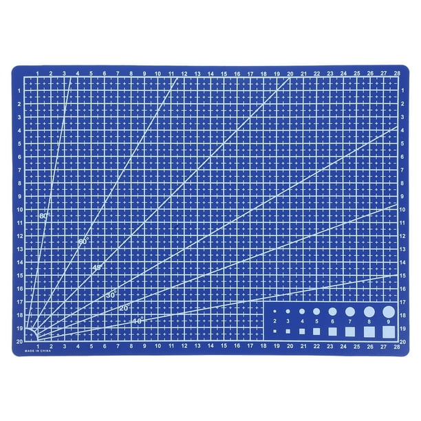 Tabla de cortar de doble cara A4, herramientas de tallado, tapete de corte autorreparador para proyectos de manualidades, costura, artistas y aficionados