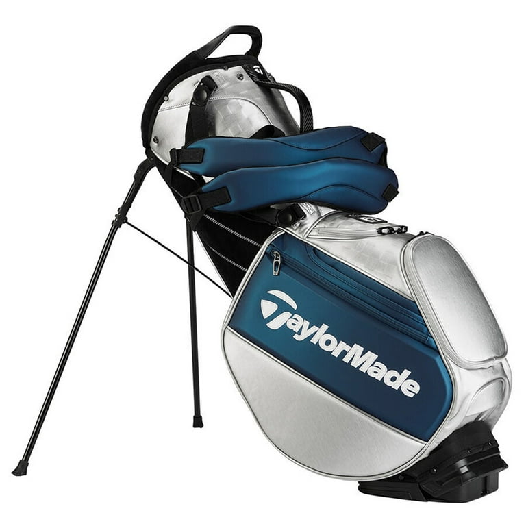 NEW TaylorMade Golf TM24 Tour Stand Bag Qi10 - Silver / Navy