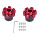 thumbnail image 1 of 2PCS Wheel Fork Frame Sliders Crash Protection CNC Aluminium Alloy Universal for Motorcycles BikesRed, 1 of 5