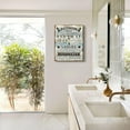thumbnail image 5 of Inspirational Wall Art Funny Bathroom Rules Signs Wall Decor Motivational Quotes Canvas Artwork For Home Bathroom Bedroom Farmhouse Office Decor Prints Ready To Hang 12x16 Inch, 5 of 6