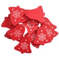 thumbnail image 1 of 10PCS Christmas Ornament Star Bell Heart Xmas Tree Ornament Hanging Decor, 1 of 10