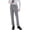 Gray, variant on Boys' Wedding & School Event Pants Mid-Rise Flat Front Dressy Pants with Pockets for Graduations Ages 3-16 Years