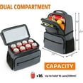 thumbnail image 2 of Cooler Backpack,26 Cans Insulated Lunch Backpack for Men Women,Leakproof Double Layer Lunch Cooler Bag, Lightweight Camping Backpack with Cooler Compartment,Gifts for Beach, Hiking, Car, 2 of 8
