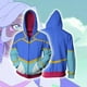 thumbnail image 1 of Sudadera con capucha My Hero Academia Izuku Midoriya Shouto Todoroki Boku No Hero Academia, disfraz de Cosplay, sudadera, chaqueta con cremallera All Might7XXXL Deng Xun unisex, 1 of 2