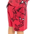 thumbnail image 4 of Spider-Man Baby and Toddler Boy Short Sleeve Graphic Tee and Matching Shorts Set, 2-Piece, Sizes 0/3M-5T, 4 of 9