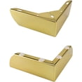 thumbnail image 3 of Patas para muebles de cocina DIY, patas para mesa de centro, gabinetes, cama, sofá, silla de escritorio de Metal dorado fuerte, patas silenciosas antideslizantes, Juego de 4, 3 of 5