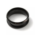 thumbnail image 2 of Stainless Steel Grooved Finger Ring Settings Ring Core Blank Inlay 8Mm R49, 2 of 2