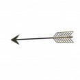 thumbnail image 3 of Burnished Dark Brown and Gold Tone Metal Arrow Wall Decor, 3 of 3