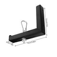 thumbnail image 2 of OULII 2Pcs Projector Mounts Iron Black for Use in Home and Office, 2 of 8