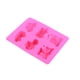 thumbnail image 3 of Molde de silicona para fondant Jadeshay con forma de vagón de tren Thomas rojo rosa, 3 of 3