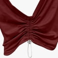 thumbnail image 5 of Wang6 Womens Loose Fit Tank Tops Causal Sleeveless Workout Tops Summer Crew Neck Solid Yoga Running Gym Basic Tees Red L, 5 of 6