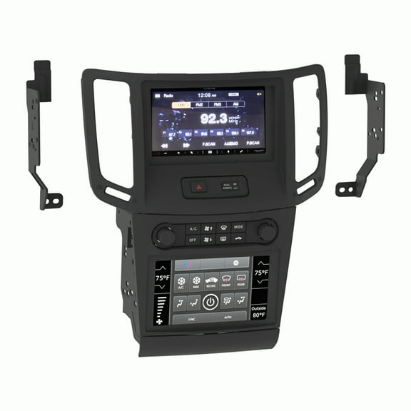 New Metra 95-7640B Double-DIN Aftermarket Radio Dash Kit for 2008-2013 Infiniti G37