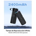 thumbnail image 4 of Bocina Bluetooth Portátil 1Hora Xtellar 5.1 Altavoz Inalámbrico con Sonido Estéreo HD 2400mAh 3.5mm Color Negro, 4 of 5