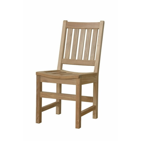 Sonoma Dining Chair - Traditional Restaurant Cafe Chair, Durable Design, Natural Finish, Commercial Grade