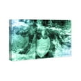 thumbnail image 4 of Wynwood Studio Fashion and Glam Modern Canvas Art - Blue Bath Bottles, Wall Art for Living Room, Bedroom, and Bathroom, 36 in x 24, Green and Black Home Decor, 4 of 5