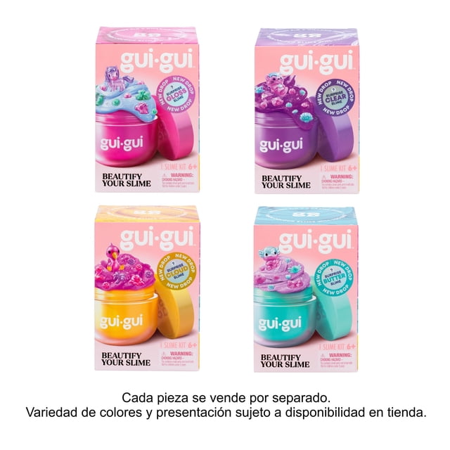 Set Básico Slime Individual Gui Gui Varios Modelos 1 Pieza