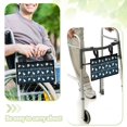 thumbnail image 3 of Jiueut Christmas Tree Wheelchair Side Bags for the Armrest Electric Wheelchair Bags to Hang on Side for Seniors Wheelchair Storage Bag Wheelchair Pouch Back Pocket, 3 of 7