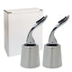 thumbnail image 1 of 2 paquetes de tapones de vino de acero inoxidable, sellador de tapón de botella de vino reutilizable con tapón de silicona, bebidas y vino para mantener frescos, 1 of 5