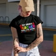 thumbnail image 2 of 1st Grade Teacher, Teach, Love, Inspire, Black T-Shirt, Small, 2 of 5