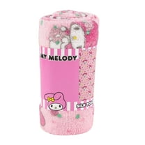 Blanket - Hello Kitty and Frinds - My Melody Pink Fuzzy