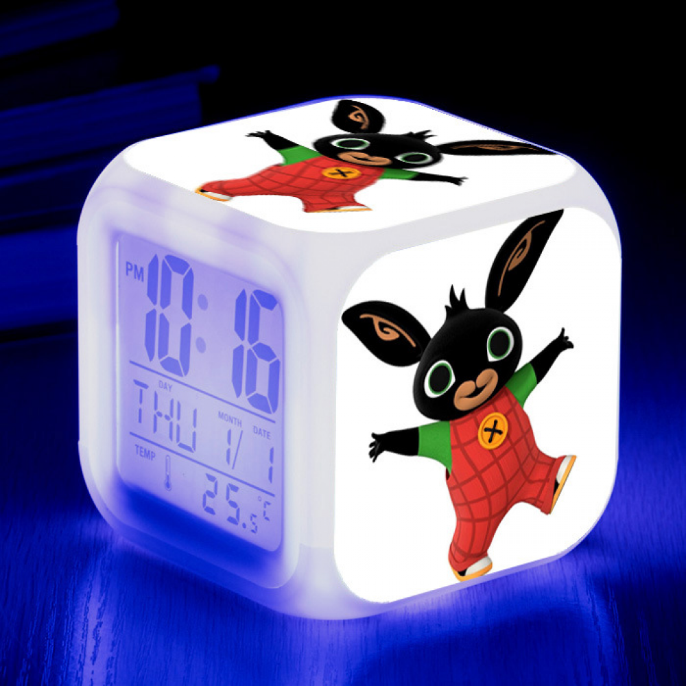 JUSTUP Digital Alarm Clock for Bedroom, LED Digital Bedroom Alarm Clock